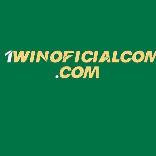 Logo da 1WINOFICIALCOM